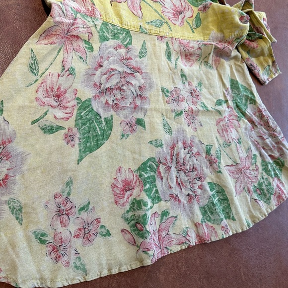 Onbe Skirt, Yellow Floral Print, Women's Small - Picture 2 of 5